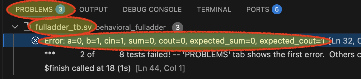 Test bench status